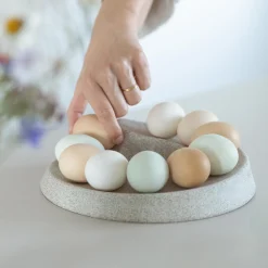 Outlet Waschbär Aufbewahrung für Eier »Rock&Roll«.