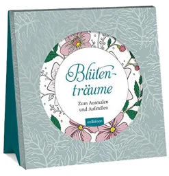 Outlet Waschbär Ausmalbuch »Blütenträume«.