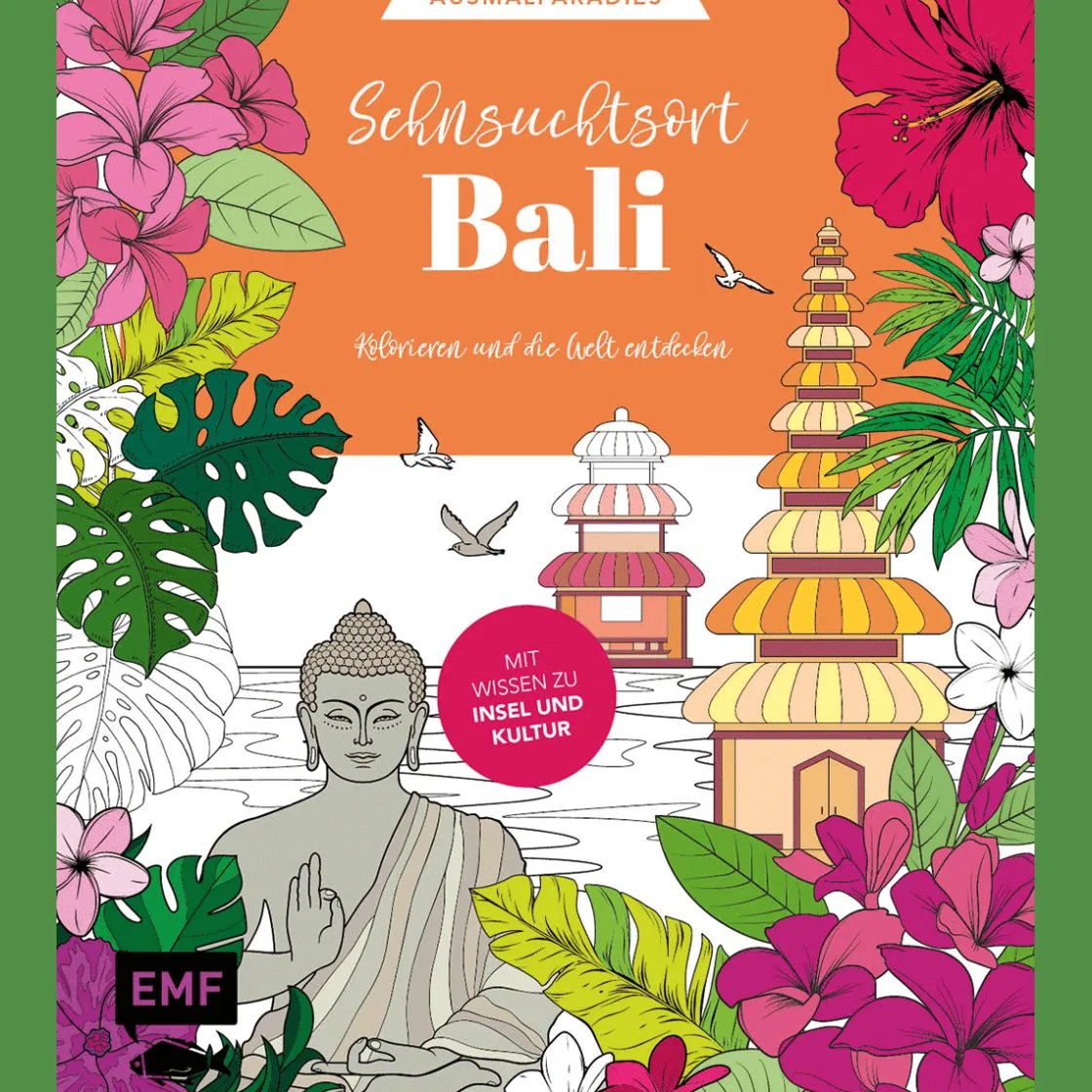 Best Waschbär Ausmalparadies - Sehnsuchtsort Bali: Ein entspannendes Ausmalbuch für tropische Fernwehmomente und Inspiration | Kolorieren und die Welt entdecken: Mit Wissen zu Insel und Kultur.