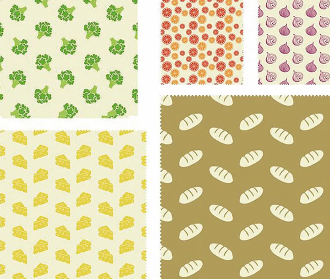 Sale Waschbär Bienenwachstücher, 5er-Set.