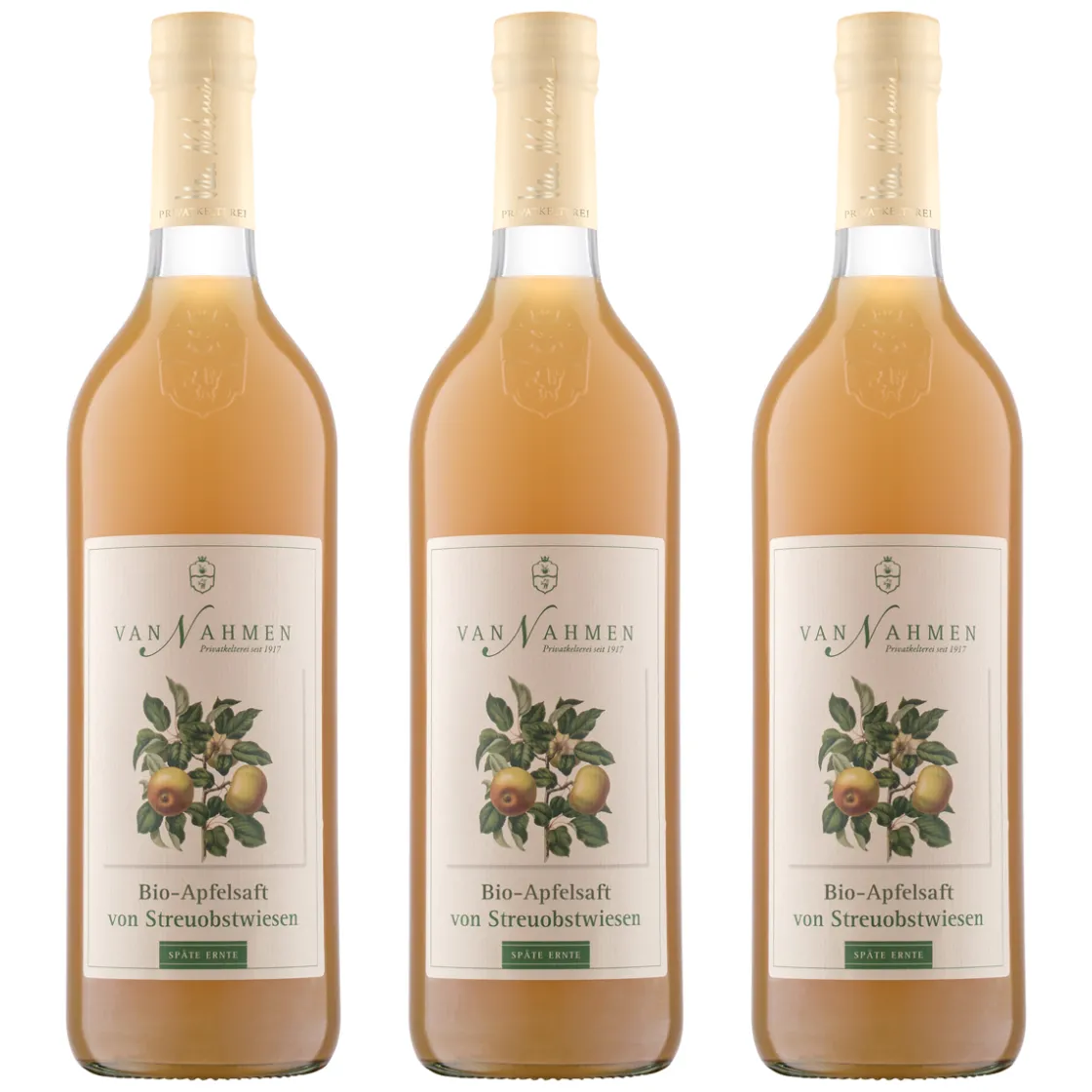 Online Waschbär Bio-Apfelsaft Streuobstwiese, 3er-Set.