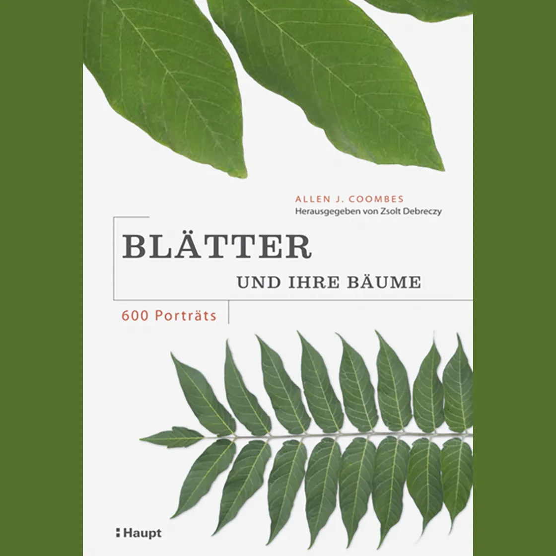 Waschbär Blätter und ihre Bäume. 600 Porträts.