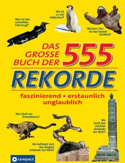 Waschbär Das große Buch der 555 Rekorde.
