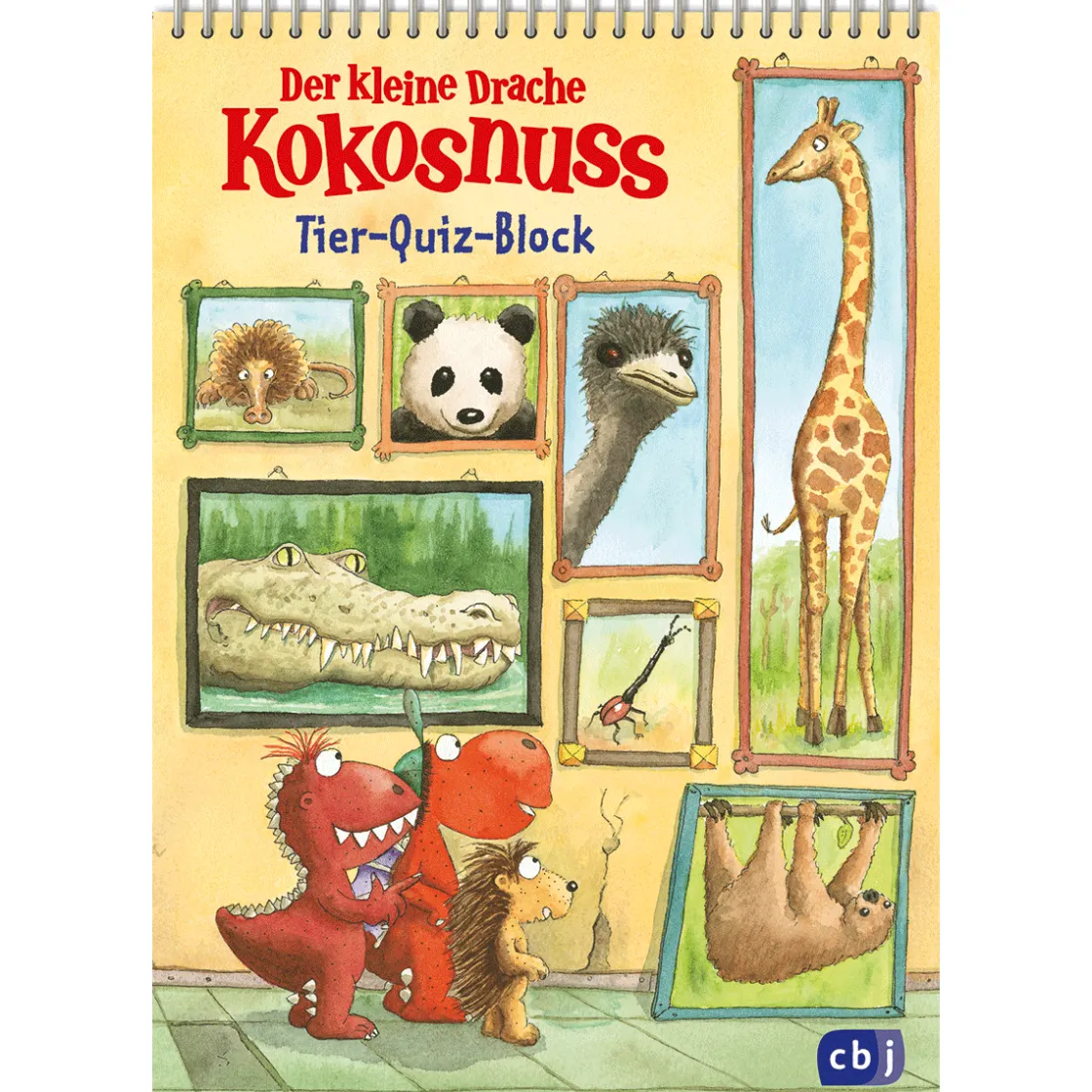 Clearance Waschbär Der kleine Drache Kokosnuss. Quizblock Tiere.