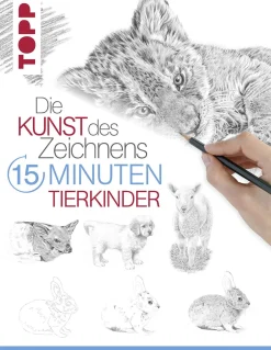 Hot Waschbär Die Kunst des Zeichnens in 15 Minuten – Tierkinder