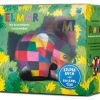Best Waschbär Elmar. Die kunterbunte Geschenkbox. Bilderbuch und Kuscheltier.