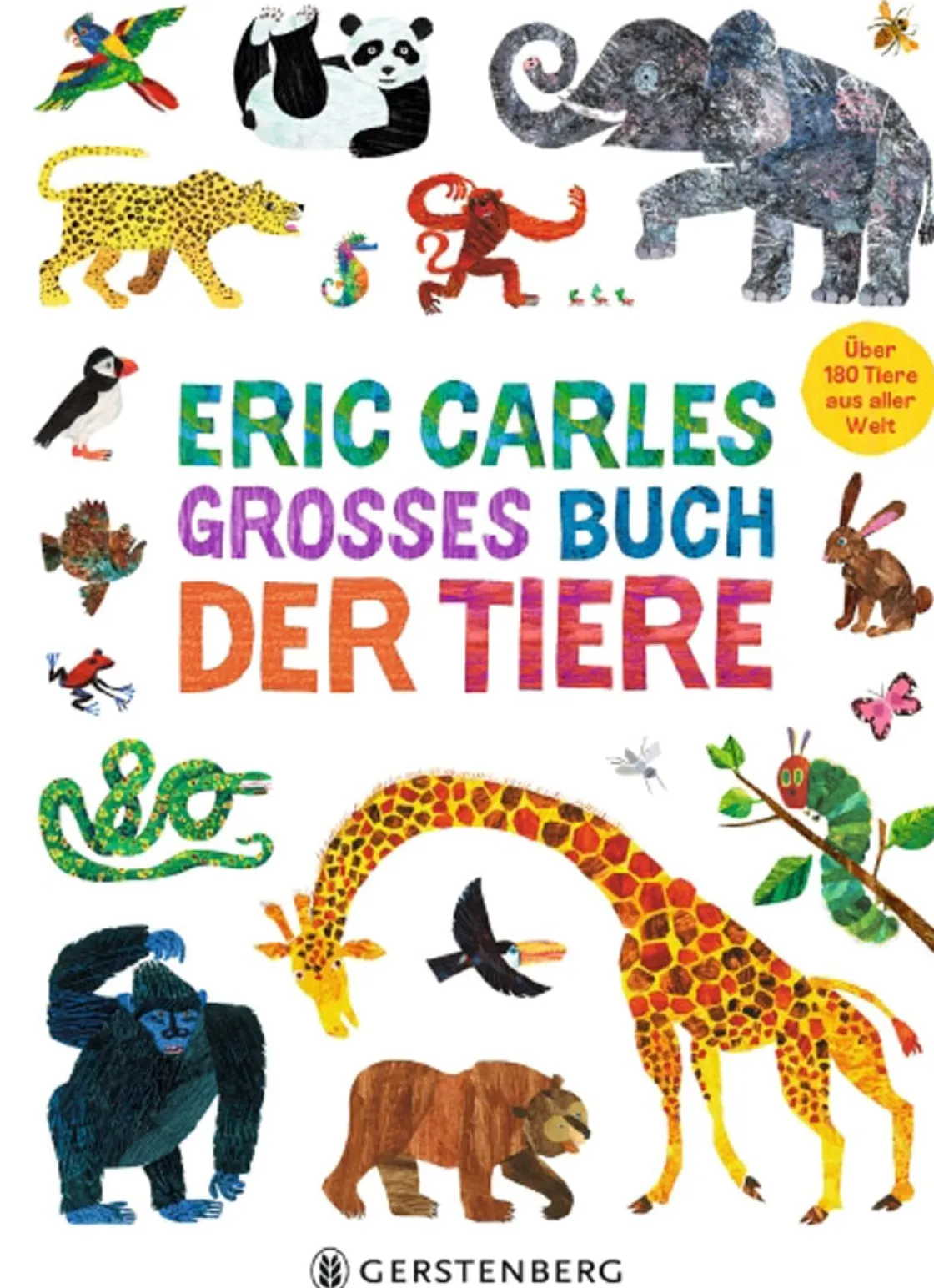Waschbär Eric Carles großes Buch der Tiere. Über 180 Tiere aus aller Welt.