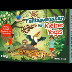 Clearance Waschbär Fantasiereisen für kleine Yogis: Übungen für Spaß, Bewegung und Entspannung | In 30 Karten um die Welt.