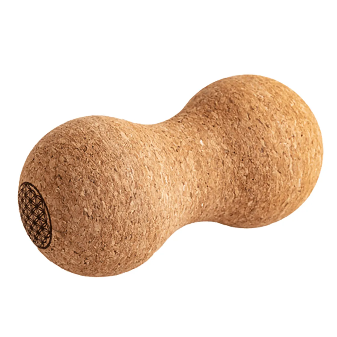 Sale Waschbär Faszien Duoball aus Kork mit Blume des Lebens