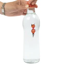 New Waschbär Flaschenteufel mit Flasche & Mostkappe.