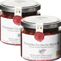 Waschbär Getrocknete Bio-Kirschtomaten in Olivenöl, 2er-Set.