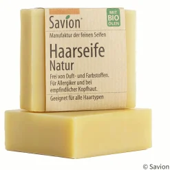 New Waschbär Haarseife Natur.