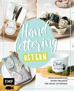 Waschbär Handlettering Ostern.