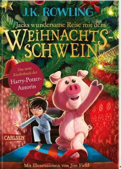 Waschbär J.K. Rowling. Jacks wundersame Reise mit dem Weihnachtsschwein.