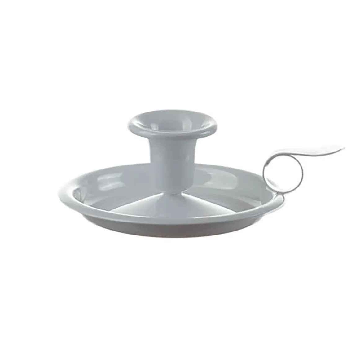 Best Waschbär Kerzenhalter, weiß.