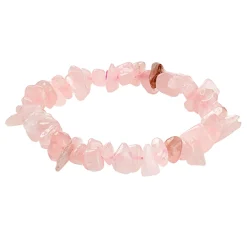 Hot Waschbär Kraftarmband „Rosenquarz“