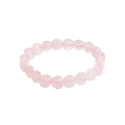 New Waschbär Kraftarmband »Rosenquarz-Herz«.