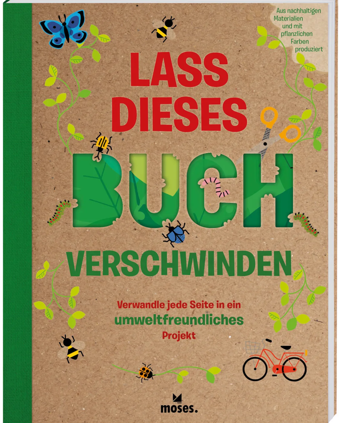 Waschbär Lass dieses Buch verschwinden.