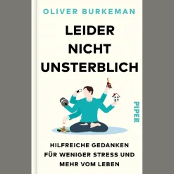 Waschbär Leider nicht unsterblich. Hilfreiche Gedanken für weniger Stress und mehr vom Leben.