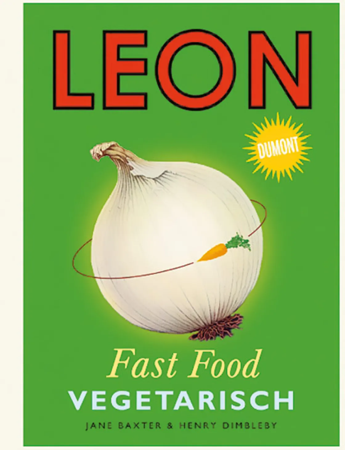 Sale Waschbär Leon. Fast Food vegetarisch.