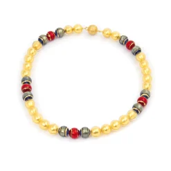 Discount Waschbär Murano-Collier »Dreiklang«.