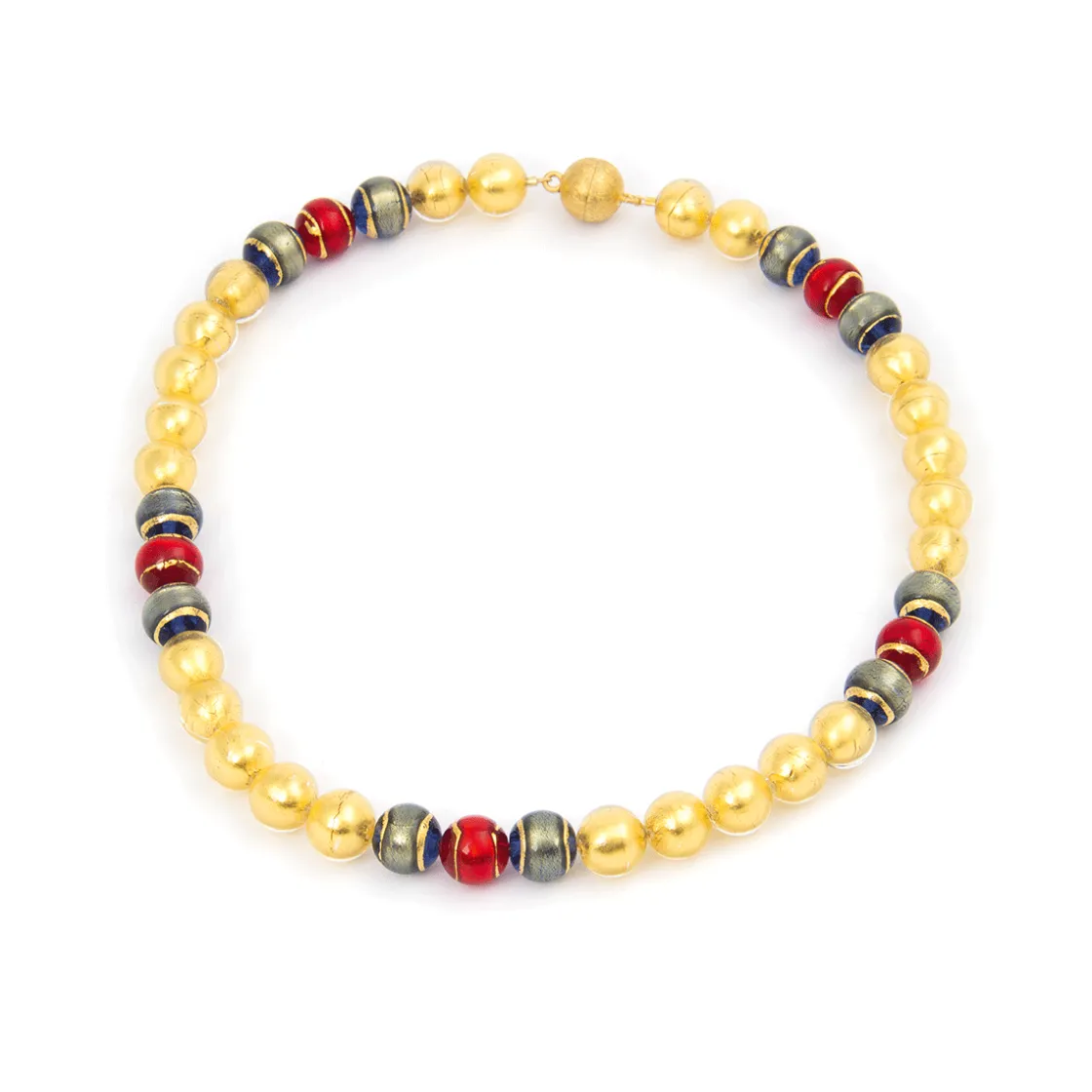 Discount Waschbär Murano-Collier »Dreiklang«.