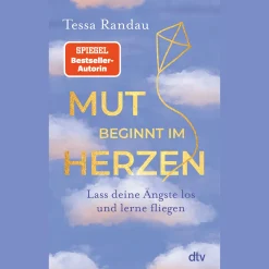 Waschbär Mut beginnt im Herzen. Lass deine Ängste los und lerne fliegen.