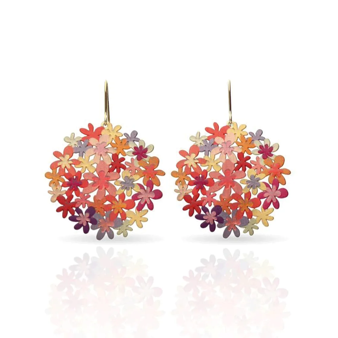 Clearance Waschbär Ohrringe »Blumenbouquet«.