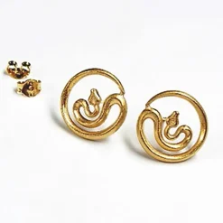 Hot Waschbär Ohrstecker Schlange »Last Paradise«.