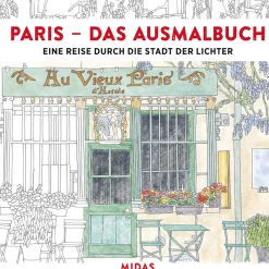 New Waschbär Paris. Das Ausmalbuch. Eine Reise durch die Stadt der Lichter.