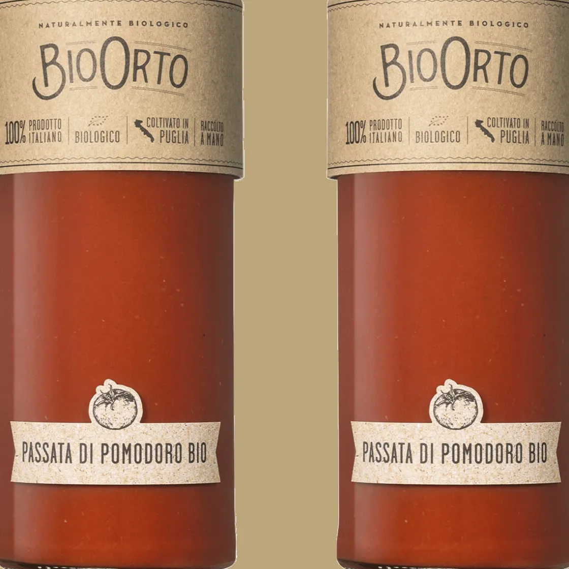 Discount Waschbär Passierte Tomatensauce, 2er-Set.