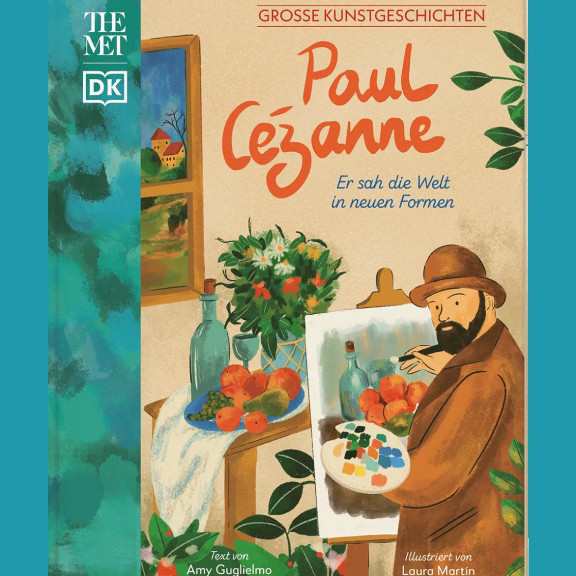 Waschbär Paul Cézanne. Er sah die Welt in neuen Formen.