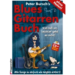 Online Waschbär Peter Bursch’s Blues-Gitarrenbuch. Mit CD + Online-Videos.