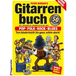 Online Waschbär Peter Bursch’s Gitarrenbuch. Pop, Folk, Rock, Blues.
