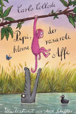 Waschbär Pipi, der kleine rosarote Affe.