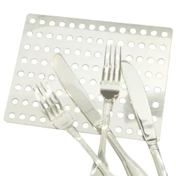 Outlet Waschbär Platte zum Silberputzen.