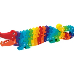 Hot Waschbär Puzzle »Krokodil A bis Z«.