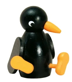 Clearance Waschbär Rabe aus Holz.