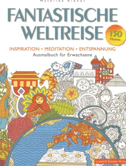 Hot Waschbär Riener , Fantastische Weltreise Ausmalbuch