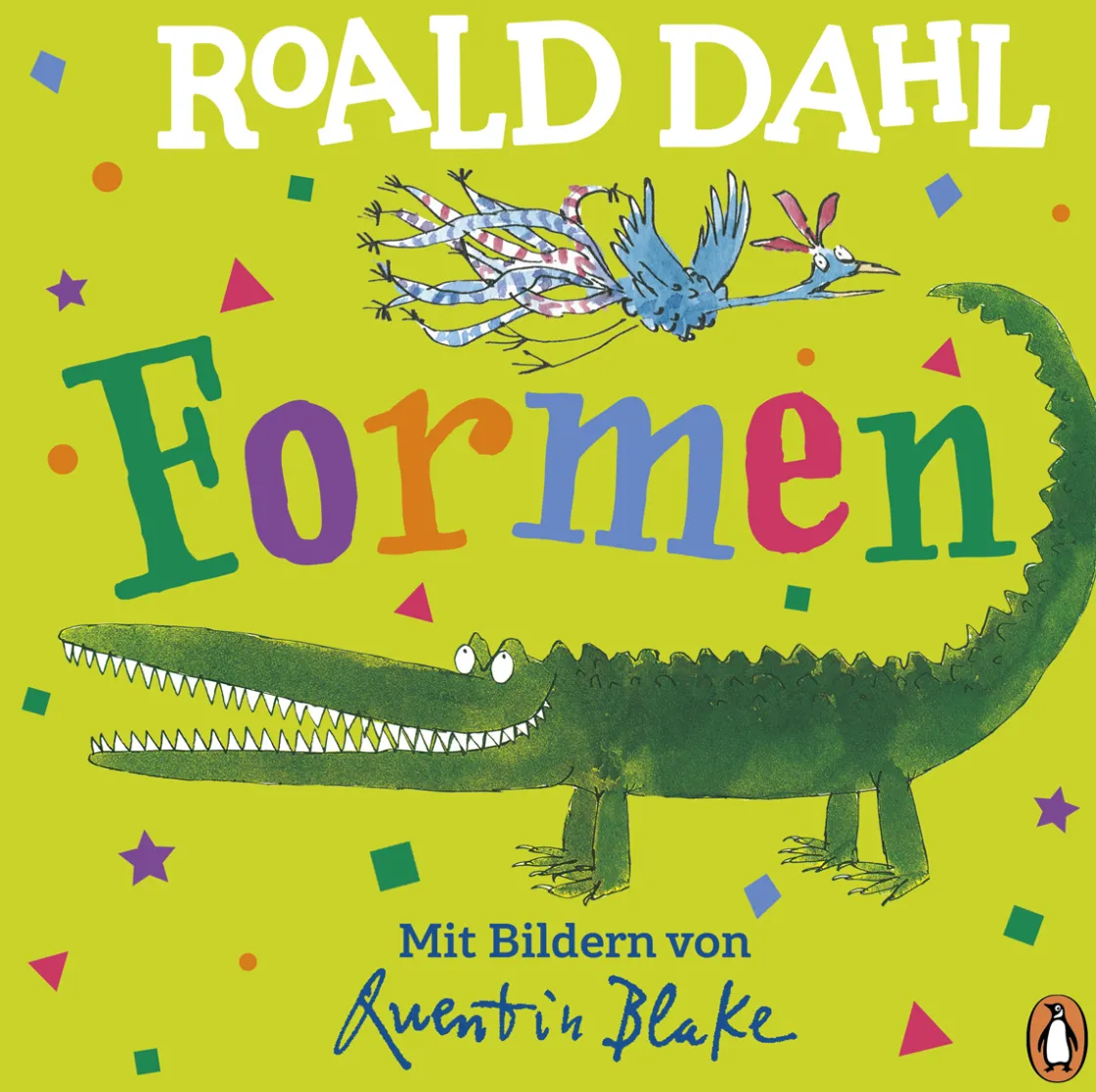 Best Waschbär Roald Dahl. Formen. Lustig lernen mit dem Krokodil.
