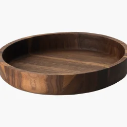 Online Waschbär Schale aus Walnussholz, 4,8 cm hoch.