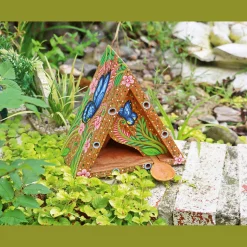 Outlet Waschbär Schmetterlingshaus und Futterplatz.