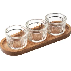 Outlet Waschbär Serviergläschen La Rochère »Délice«, 3er-Set.