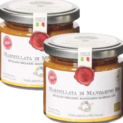 Hot Waschbär Sizilianische Bio-Mandarinenmarmelade, 2er-Set.