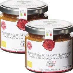 Waschbär Sizilianische Bio-Orangenmarmelade, 2er-Set.