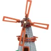 Discount Waschbär Solar-Holzbausatz »Windmühle«.