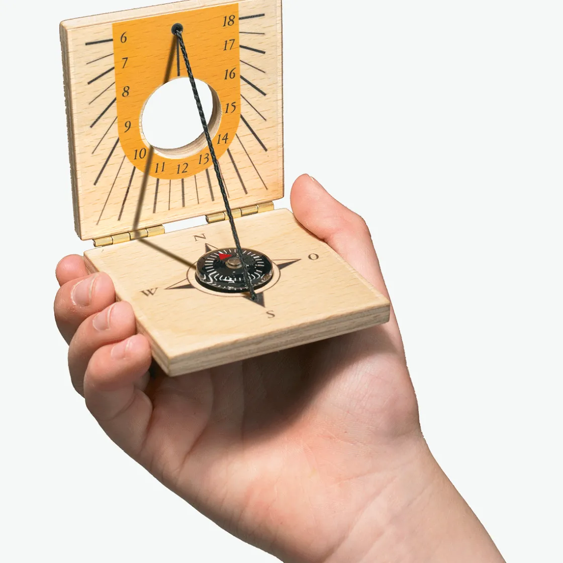 Discount Waschbär Sonnenuhr für Kinder.