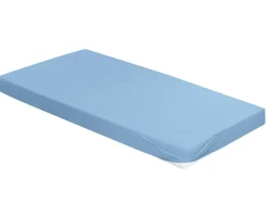 Best Waschbär Spannbetttuch, blau, 180 x 200 cm.