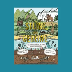 Clearance Waschbär Steine und Gebeine. Was Fossilien uns über das Leben auf der Erde erzählen.