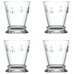 Clearance Waschbär Stilvolles 4er-Trinkgläser-Set.